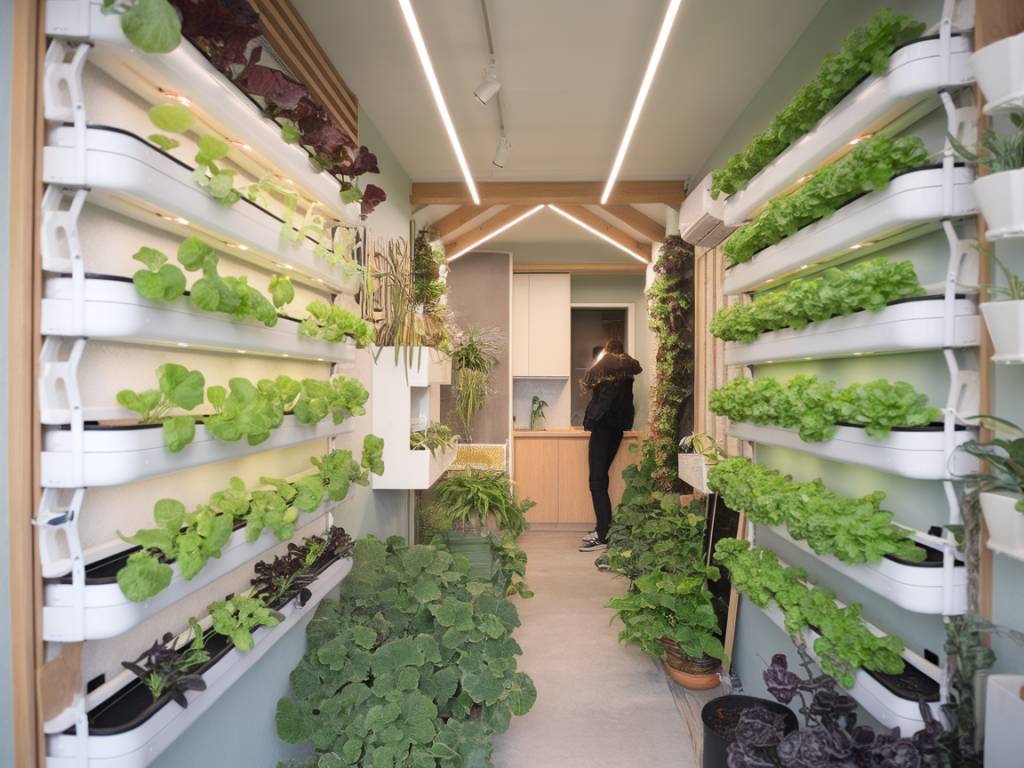 How vertical farming is transforming urban sustainable living in small apartments